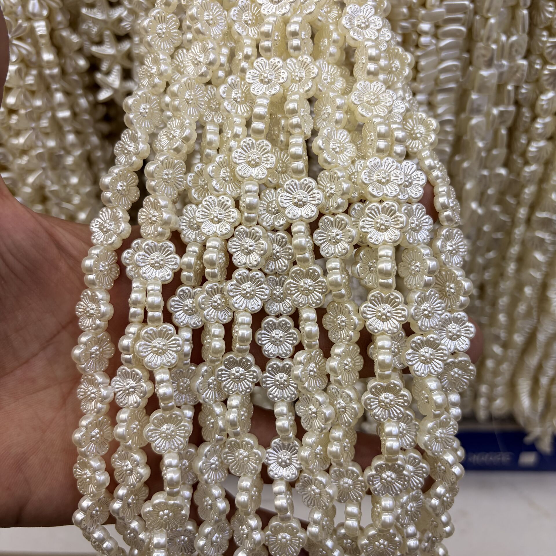 Şekilli Lüks Plastik İnci 1 Dizi 35CM
