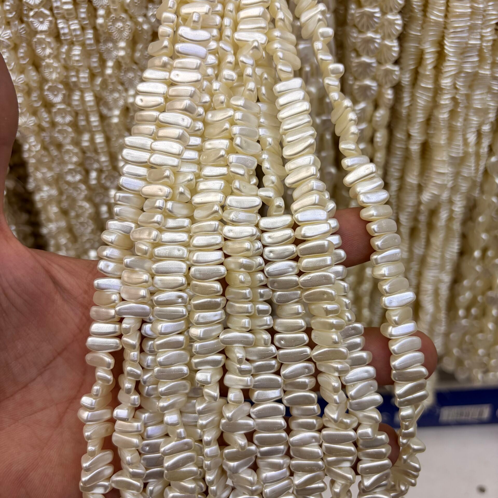 Şekilli Lüks Plastik İnci 1 Dizi 35CM