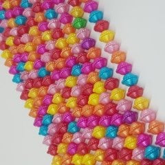Plastik Renkli Top Dizide 45 Adet