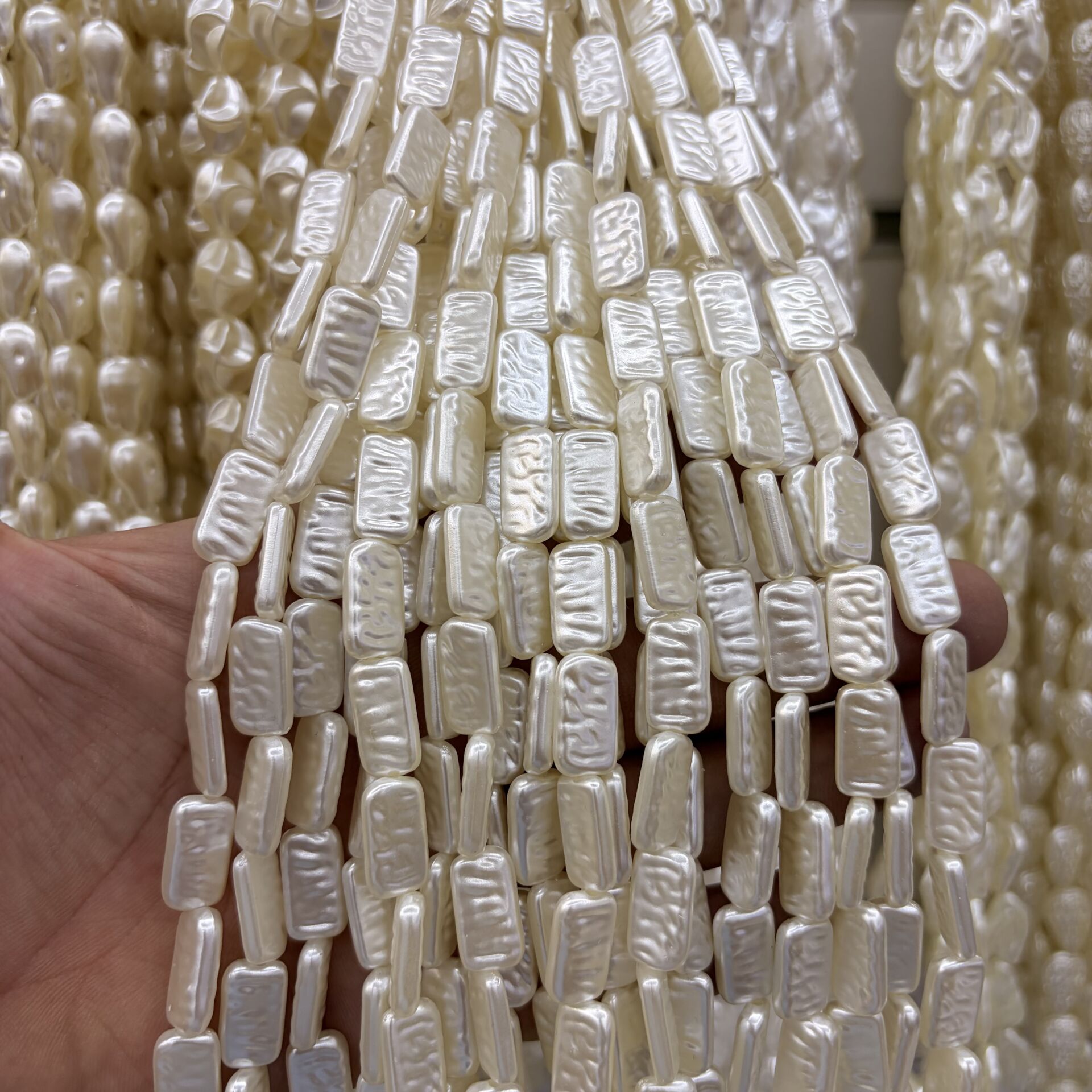 Şekilli Lüks Plastik İnci 1 Dizi 35CM