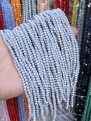 4MM BASIK MAT KRİSTAL DİZİDE 125-140 ADET GRİ