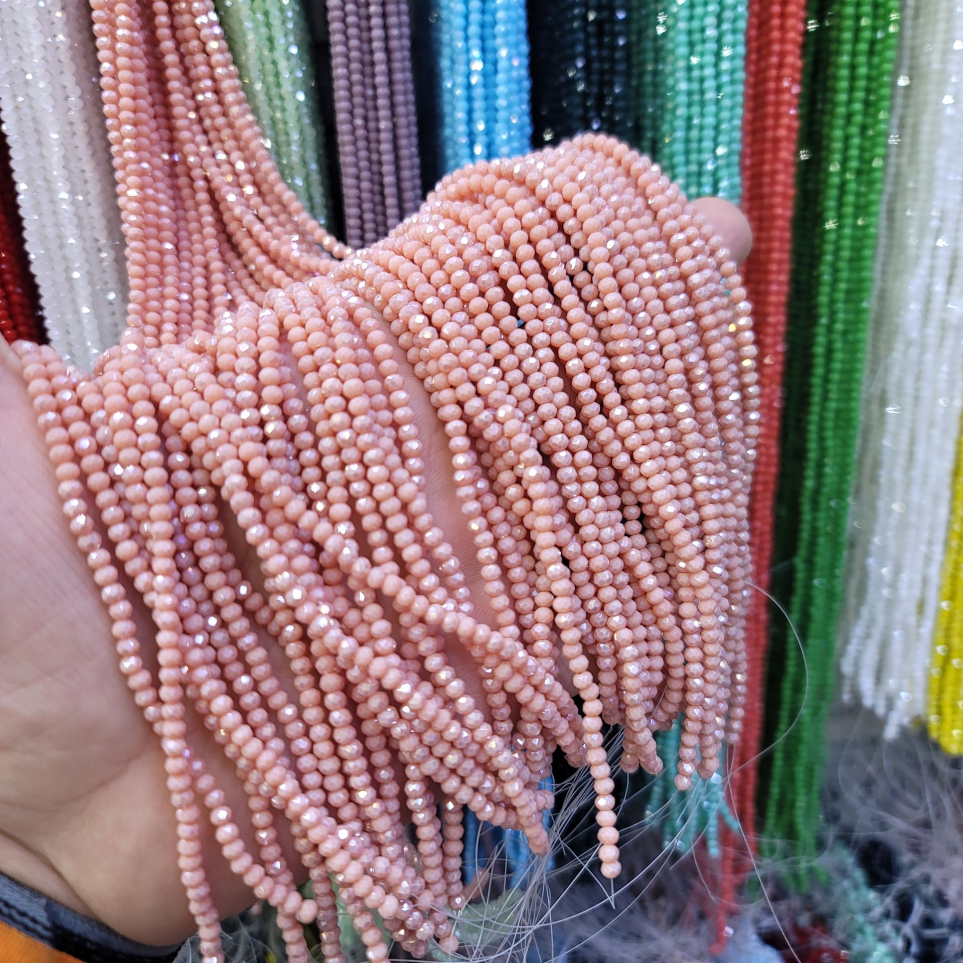 3MM Basık Mat Kristal Dizide 120-130 Adet