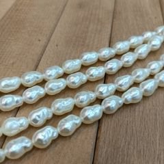 Şekilli İnci 1 Dizi 35CM Krem