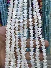 Parlak Renkli Sedef Dizi 35-40 CM 10mm yıldız