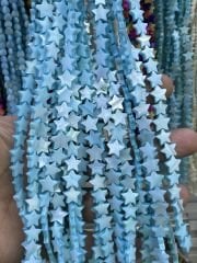 Parlak Renkli Sedef Dizi 35-40 CM 8mm yıldız