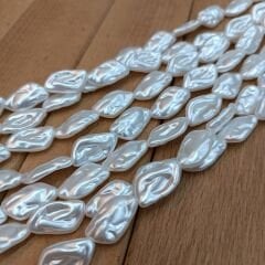 Şekilli İnci 1 Dizi 35CM Beyaz