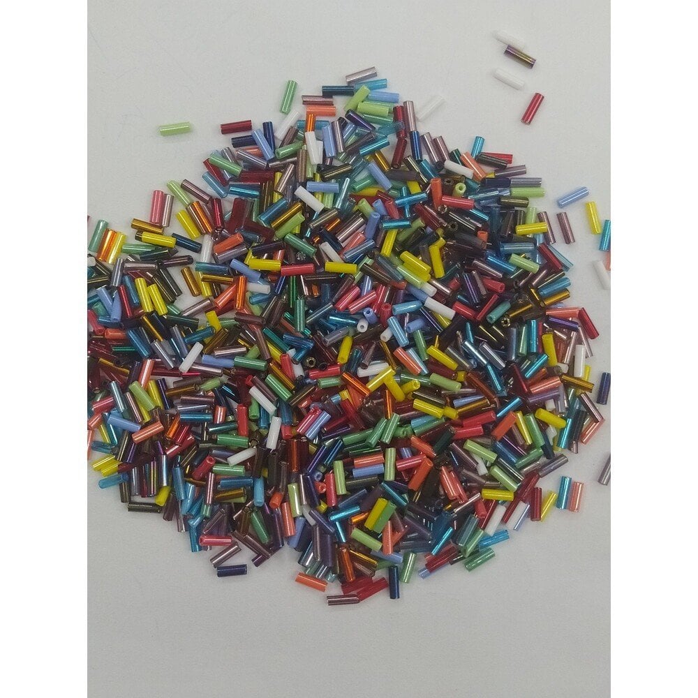 Çek Boru Boncuk Mix  50gr 100 Adet