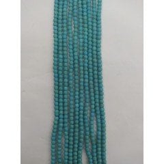 Firuze Taşı 4mm Dizide 100 Adet