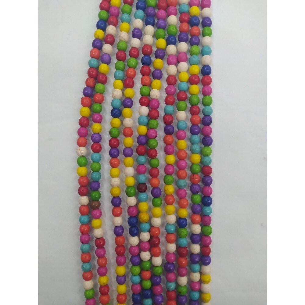 Firuze Taşı 6mm Dizide 70 Adet