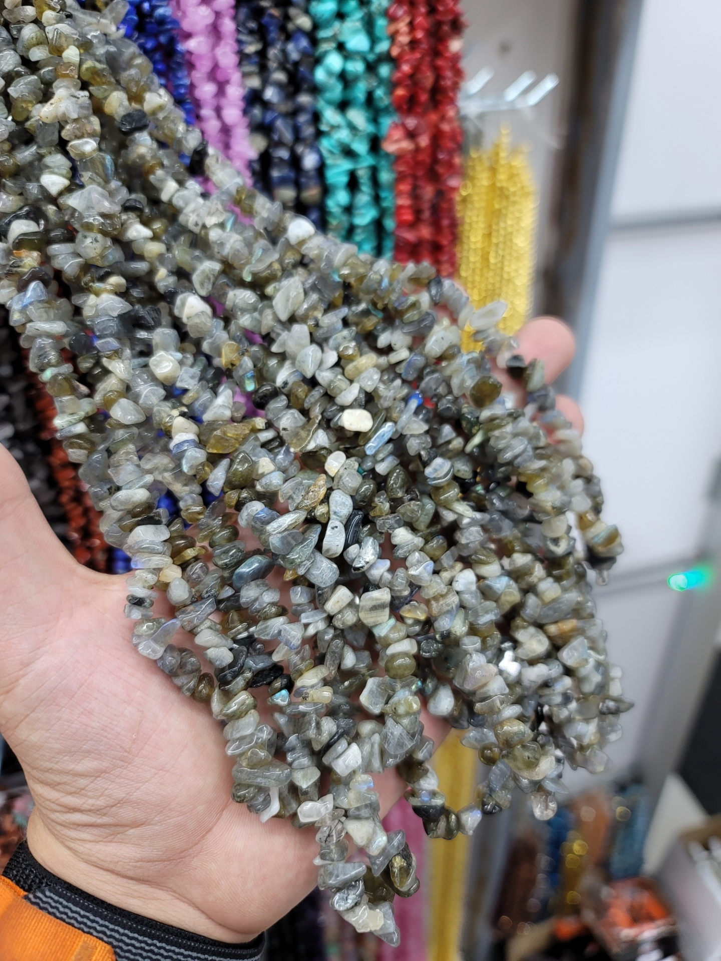 Doğal Kırık Taş Dizi 40cm 280-330 Adet