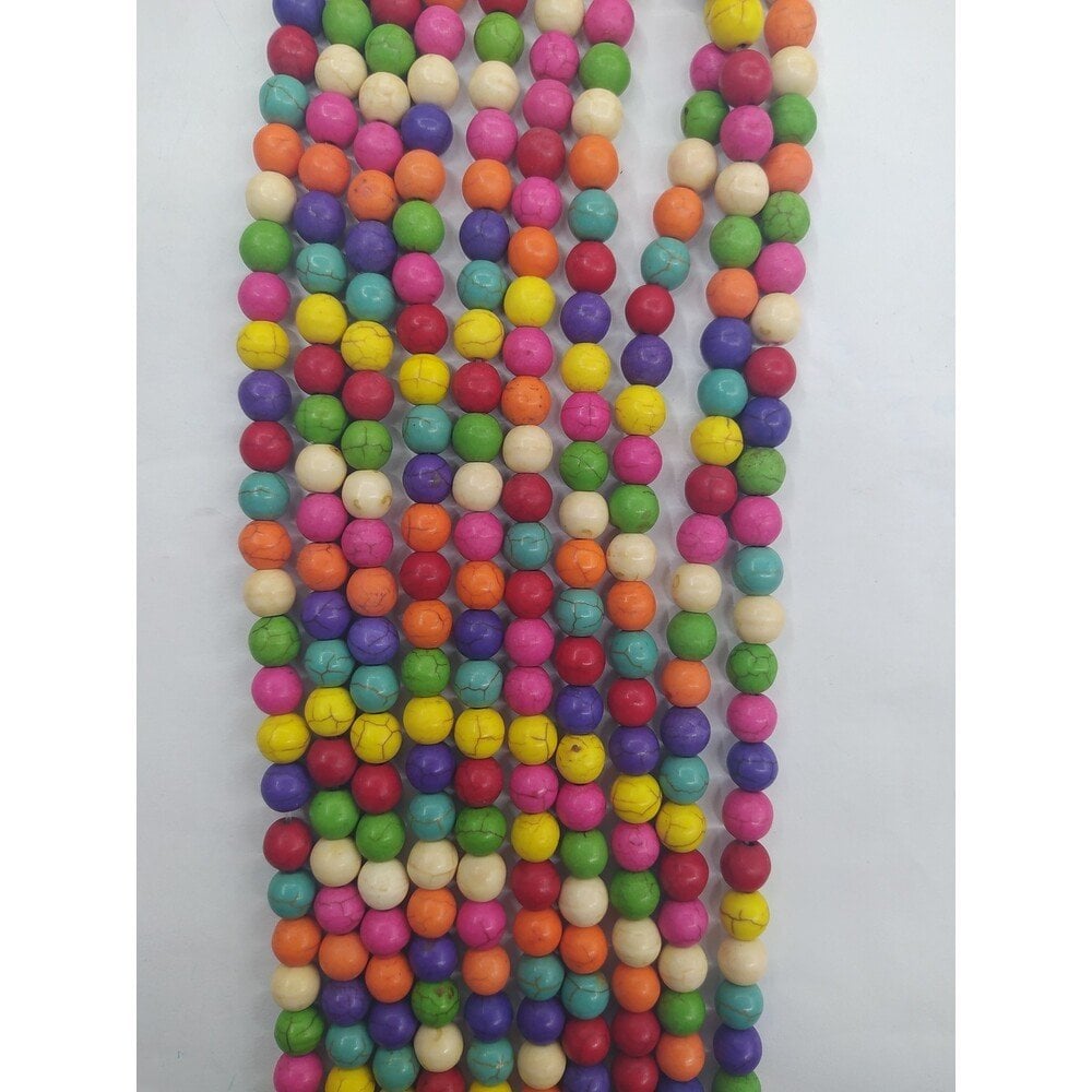 Firuze Taşı 8mm Dizide 50 Adet